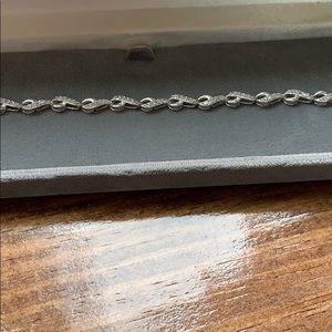 Zales Jewelry - Zales diamond tennis bracelet in 10 kt white gold Zales Jewelry - Zales diamond tennis bracelet in 10 kt white gold